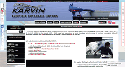 Desktop Screenshot of karvin-polska.com